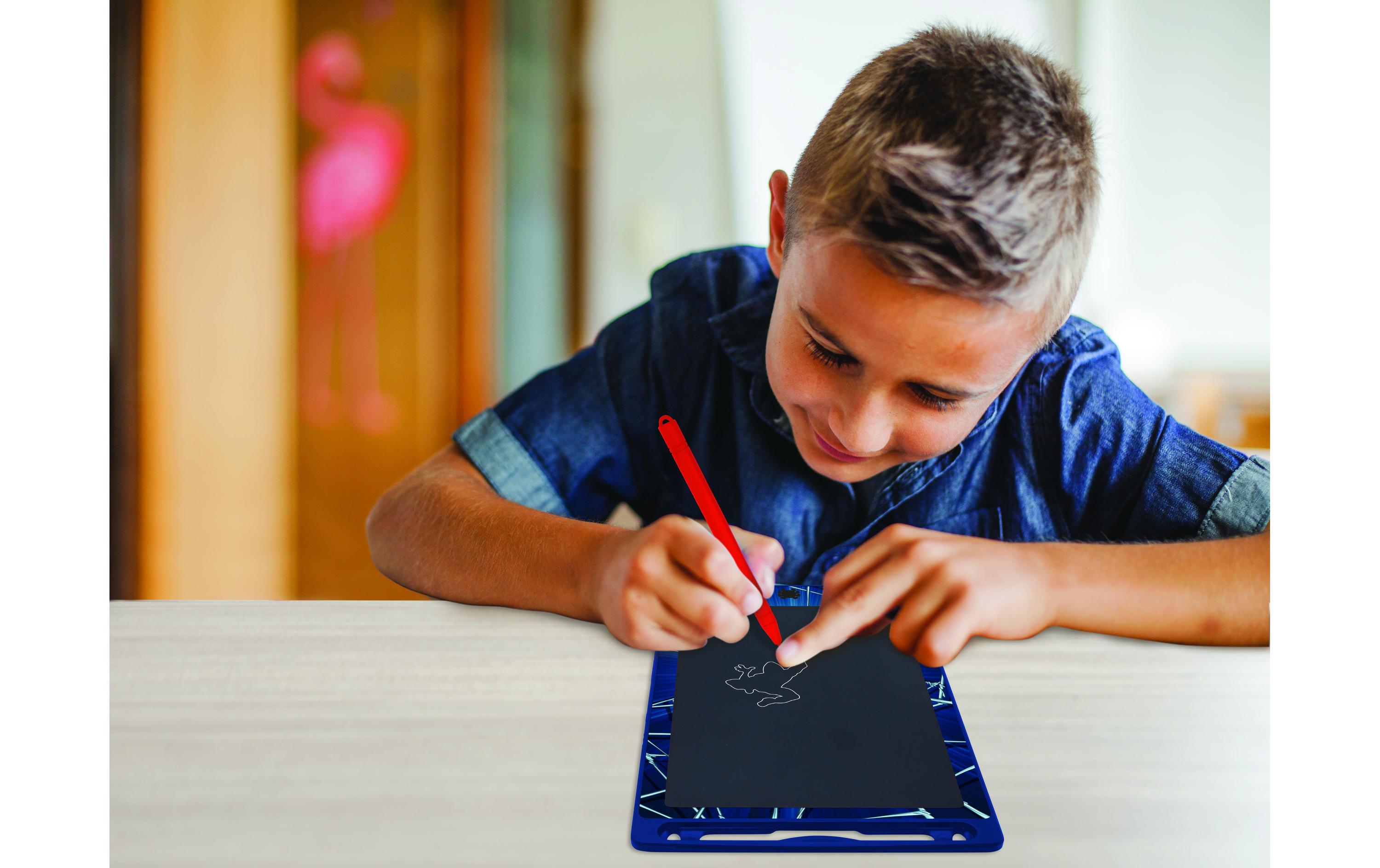 Lexibook Maltafel mit Spider-Man-Schablonen 28 cm