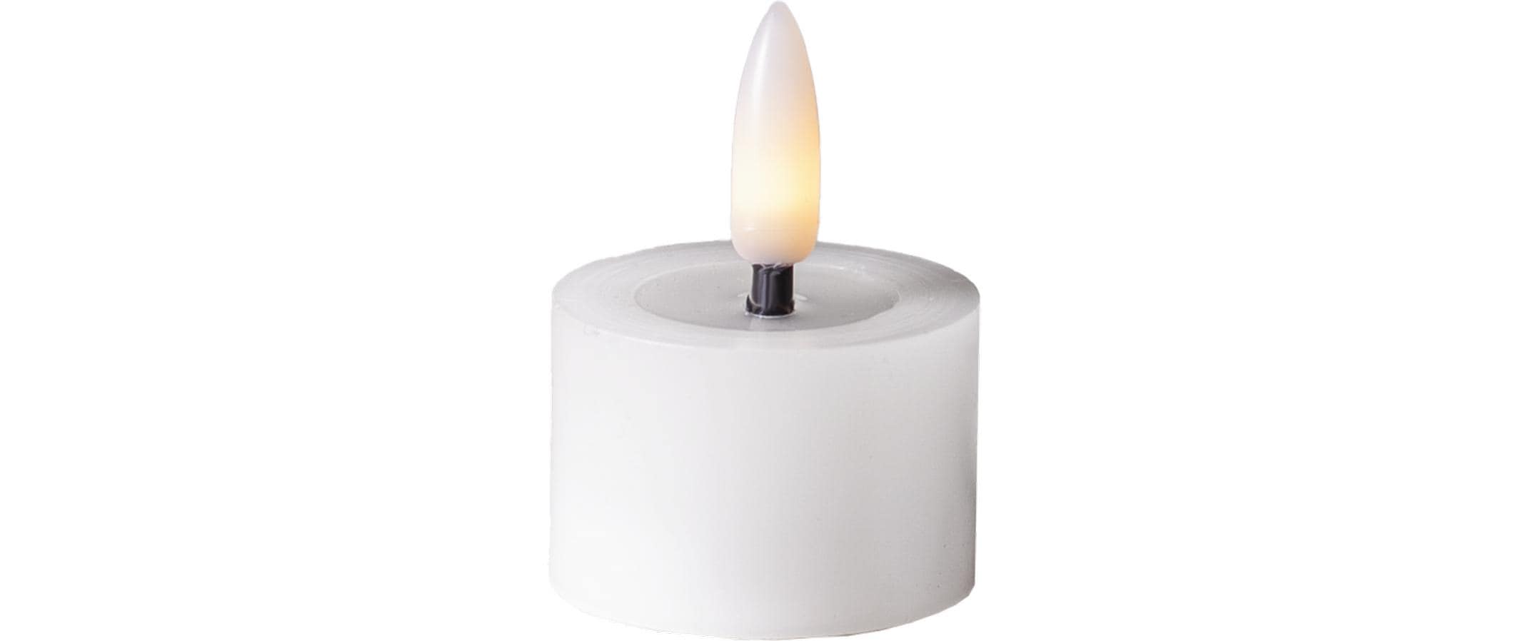 Star Trading LED Teelichter Set 2 Pack Flow 5 cm – weiss