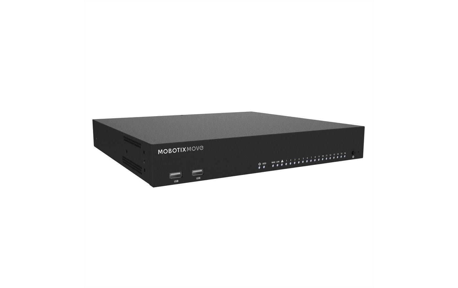 Mobotix Netzwerkrekorder MOVE NVR Mx-S-NVR1A-16-POE PoE 16Kanal 0 TB