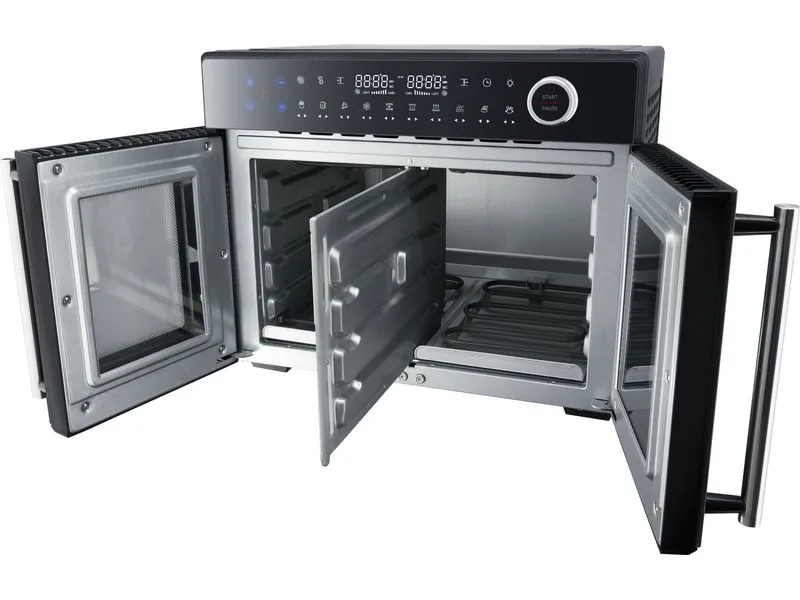 Steba Backofen Airfry Grillbackofen AF Tri Zone 24 l, Schwarz
