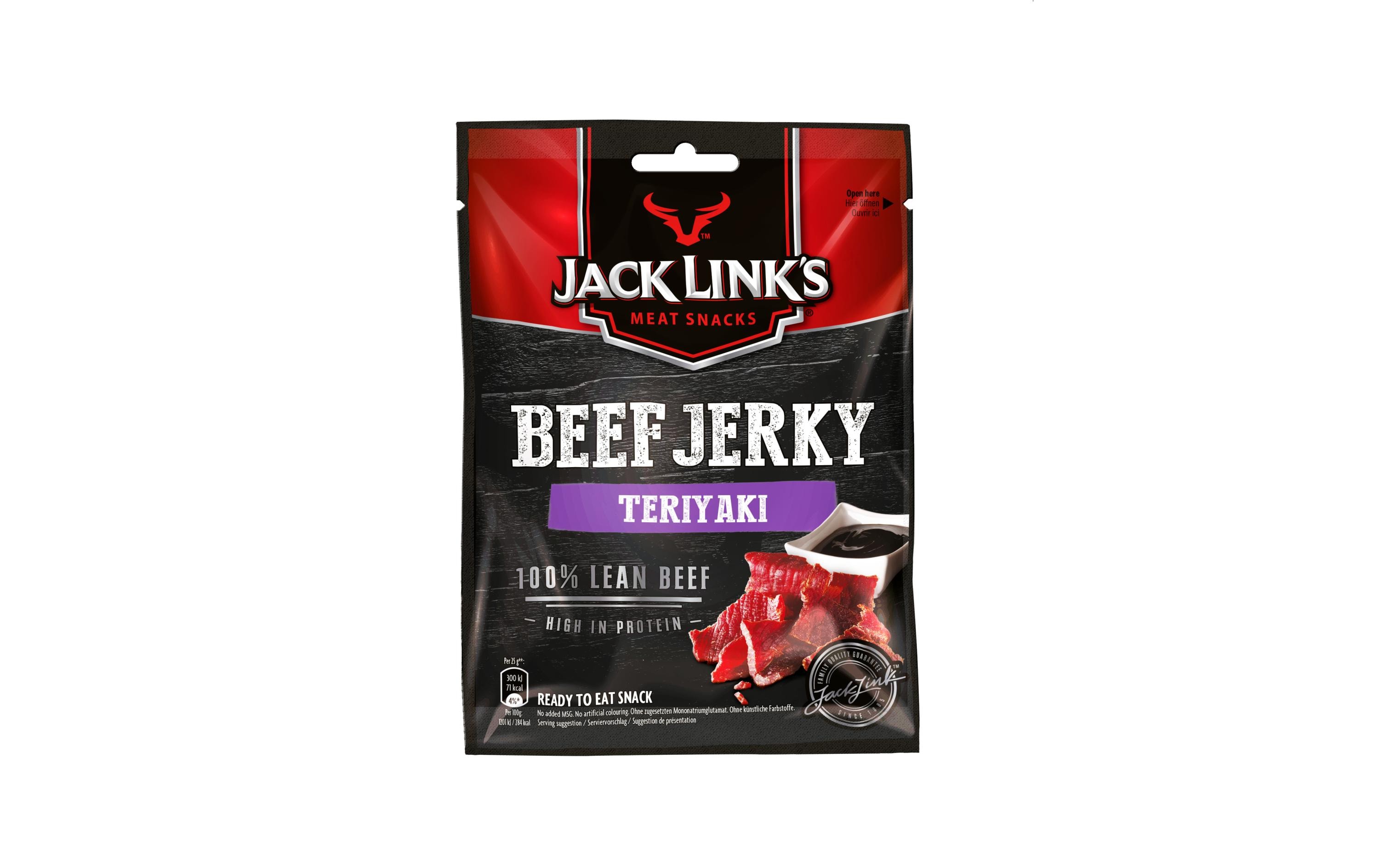 Jack Link's Fleischsnack Beef Jerky Teriyaki 25 g