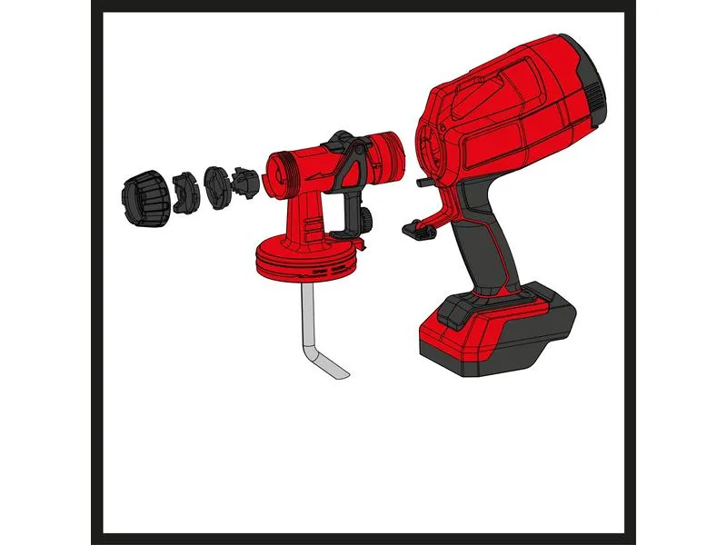 Einhell Akku-Farbsprühsystem TC-SY 18 Solo Einhell Akku-Farbsprühsystem TC-SY 18 Solo