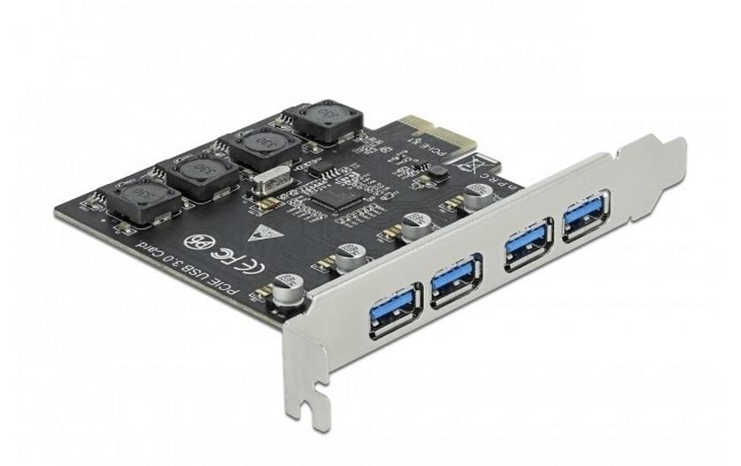 Delock PCI-Express-Karte 90509 USB 3.0 - 4x USB-A