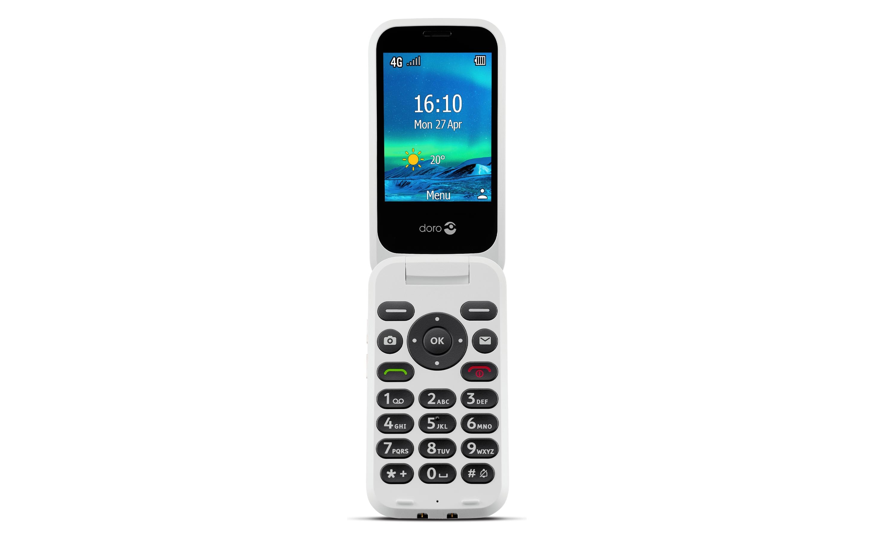 Doro Seniorenhandy 6880 Rot / Weiss