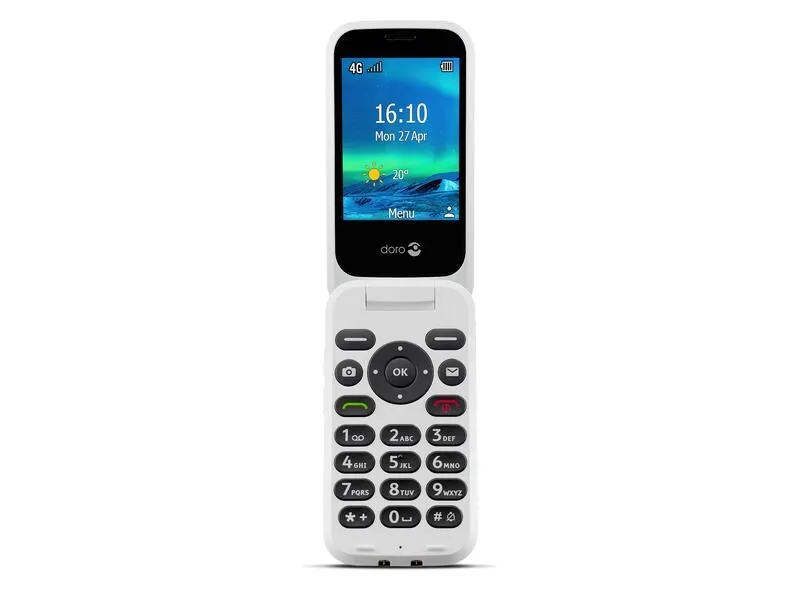 Doro Seniorenhandy 6880 Rot / Weiss