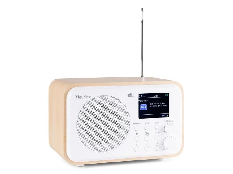 Audizio DAB+ Radio Milan Weiss