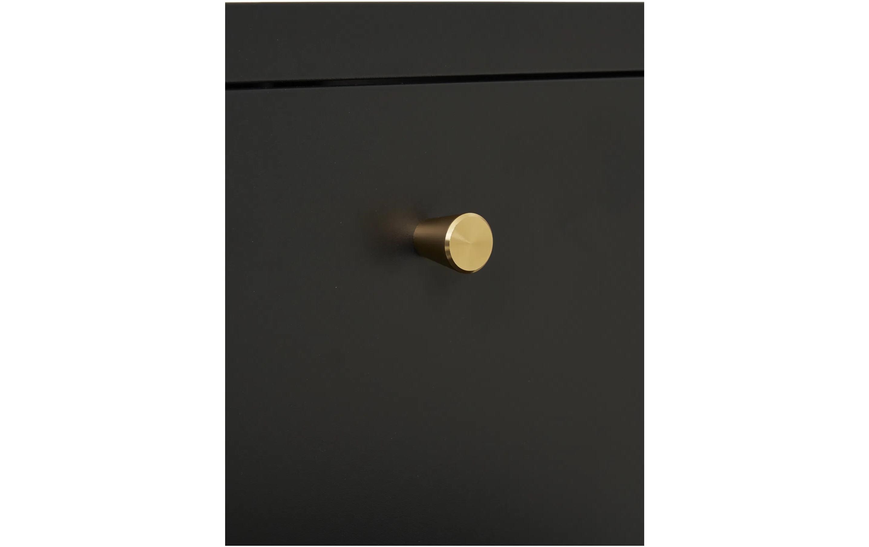 House Nordic Beistelltisch Dalby 40 x 59.5 cm, Schwarz