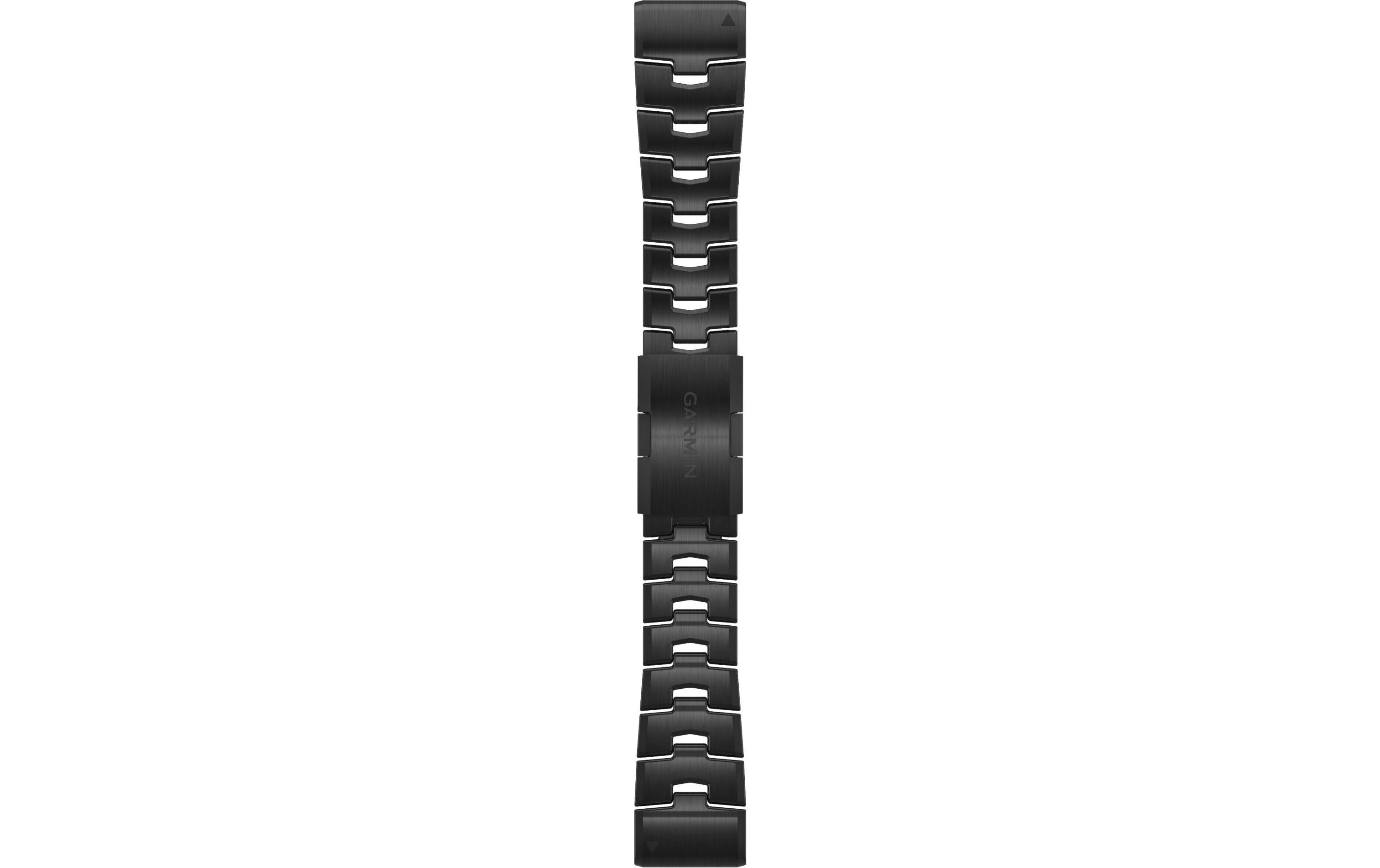 GARMIN Armband Fenix 6X 26 mm QuickFit ,Titan Carbon Grau
