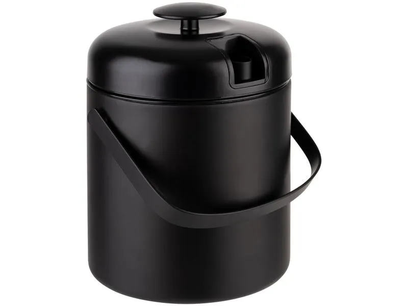 APS Eiswürfelbehälter POLAR 14 x 22 cm, 1.3 Liter, Schwarz