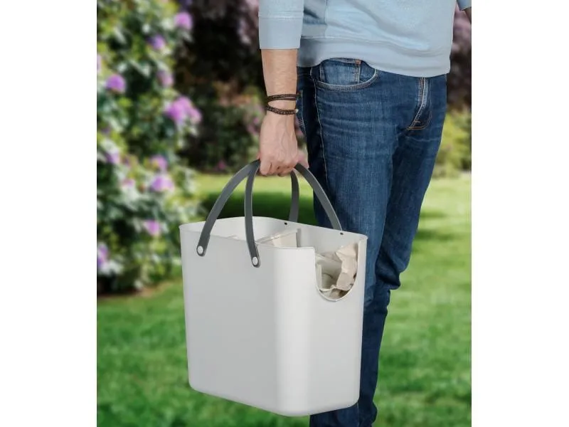 Rotho Recyclingbehälter Albula 25 l, Anthrazit Rotho Recyclingbehälter Albula 25 l, Anthrazit