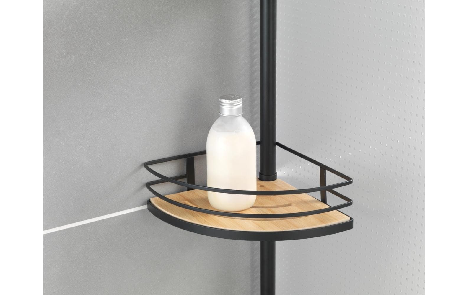 Wenko Bad-Utensilienhalter Dolcedo Schwarz