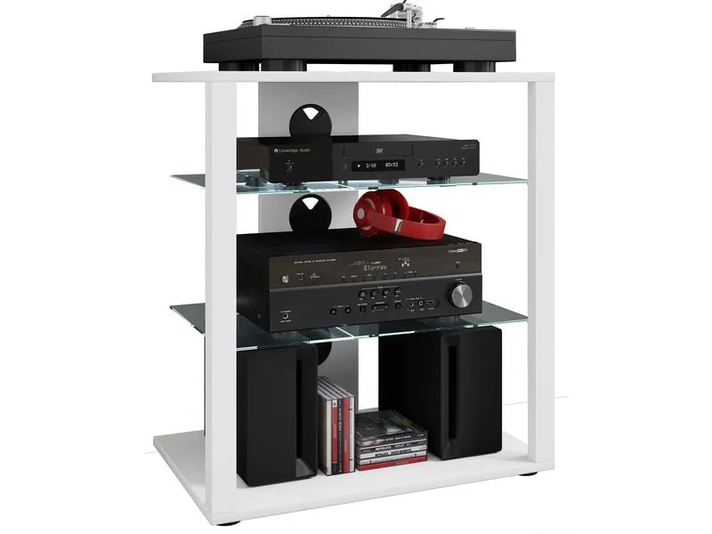 VCM TV-Möbel Folas 60 x 41 cm, Weiss VCM TV-Möbel Folas 60 x 41 cm, Weiss
