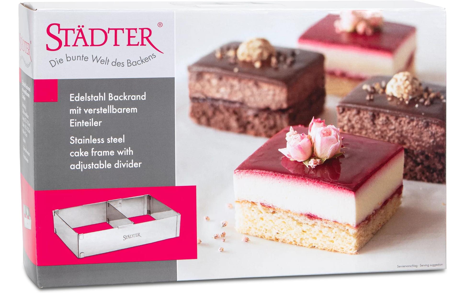 Städter Backrahmen , 27,5–53,0 x 18,0–33,0 cm