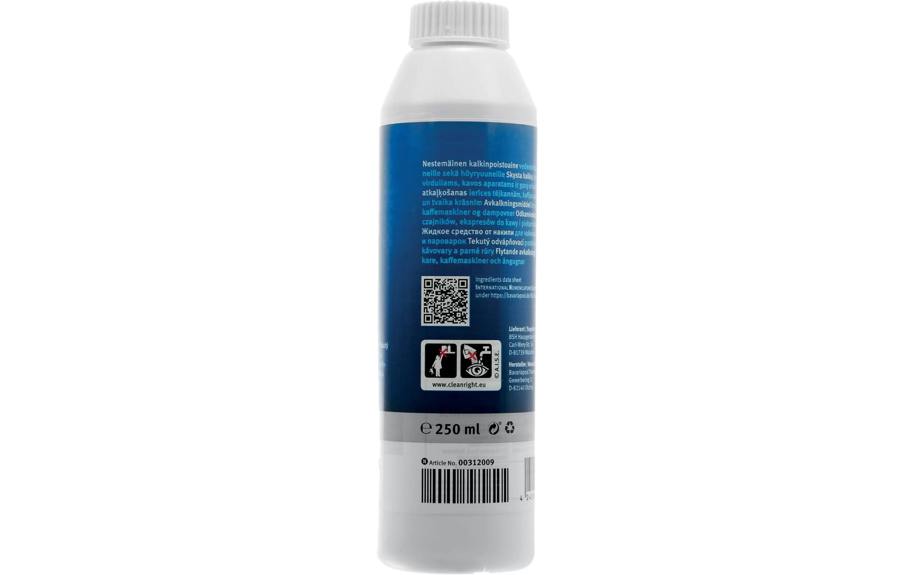 Siemens Reinigungstabletten und Entkalter für Kaffeevollautomaten