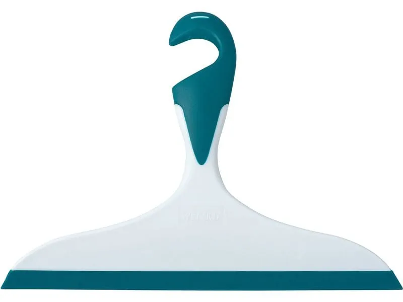 Wenko Duschabzieher Loano Petrol/Weiss