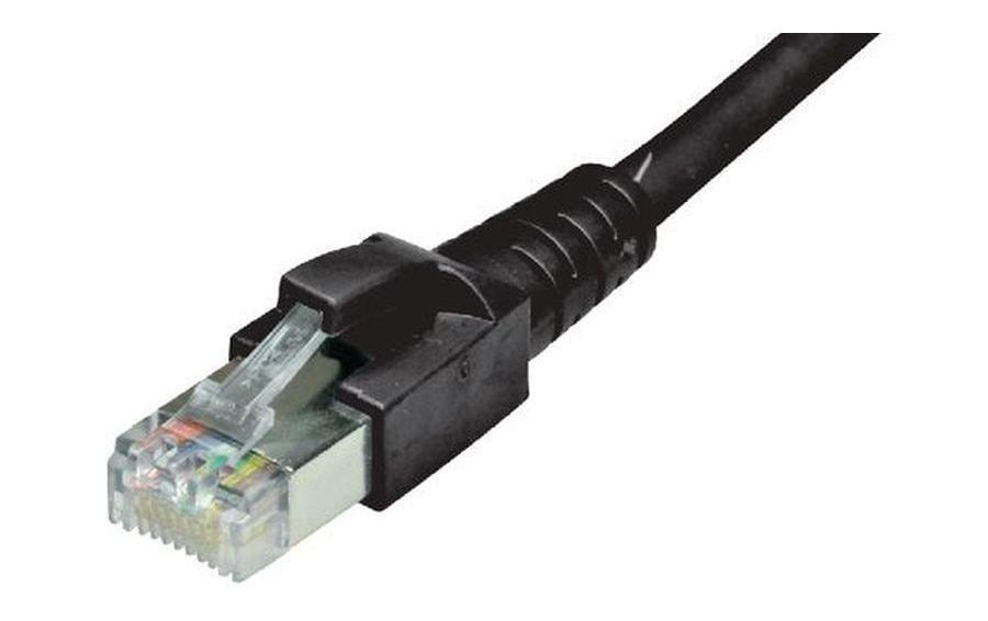 Dätwyler IT Infra Patchkabel Cat 6A, S/FTP, 2.5 m, Schwarz