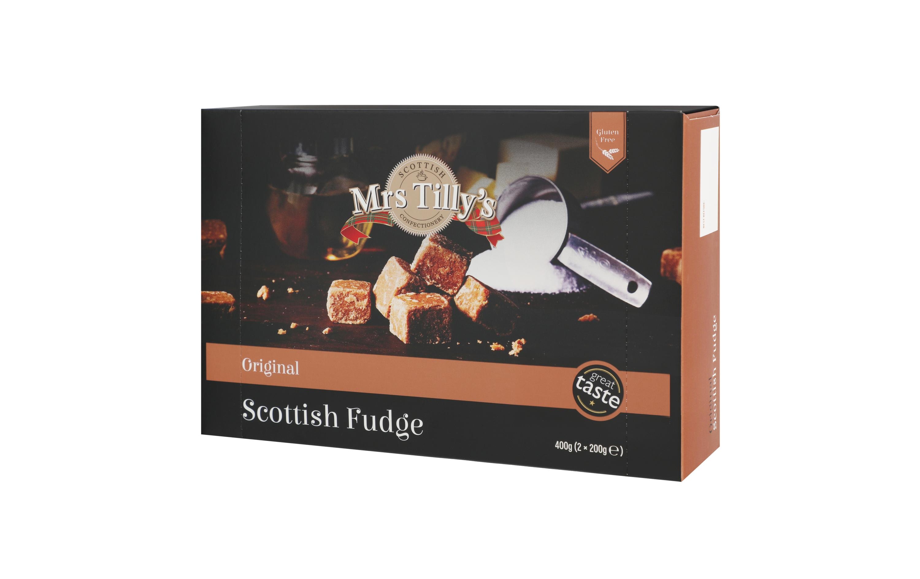 Mrs. Tilly's Scottish Fudge Box 400 g Mrs. Tilly's Scottish Fudge Box 400 g