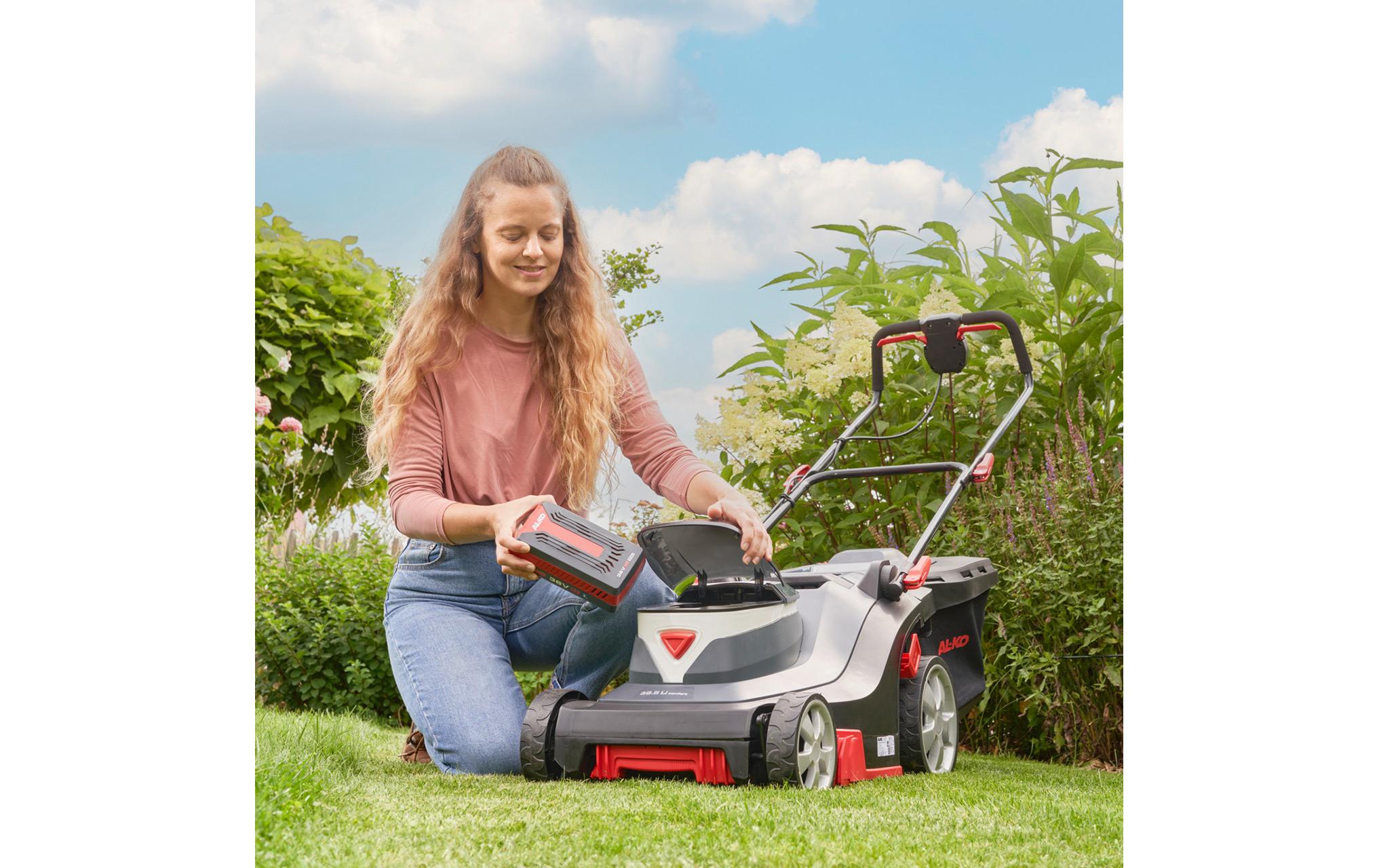 AL-KO Akku-Rasenmäher 36 V 38.5 Li Comfort SET