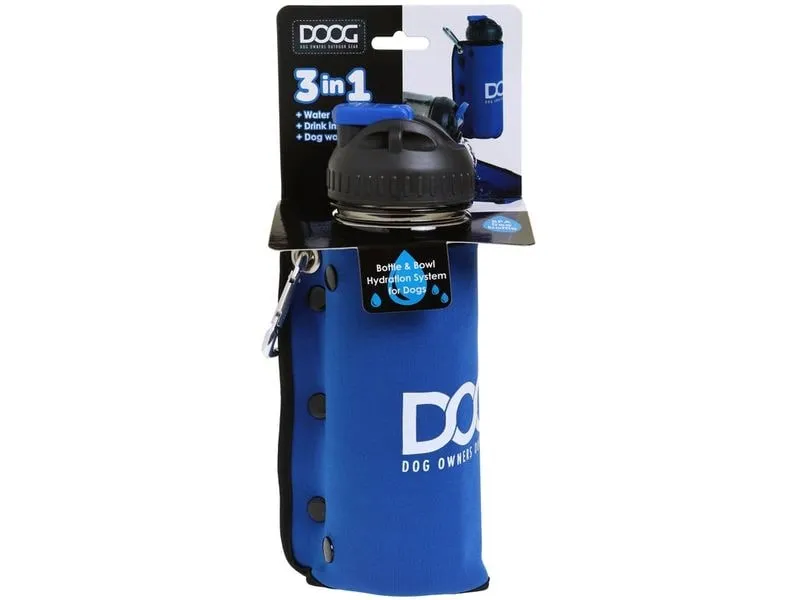 Doog 3-in-1 Water Bottle Blau Doog 3-in-1 Water Bottle Blau