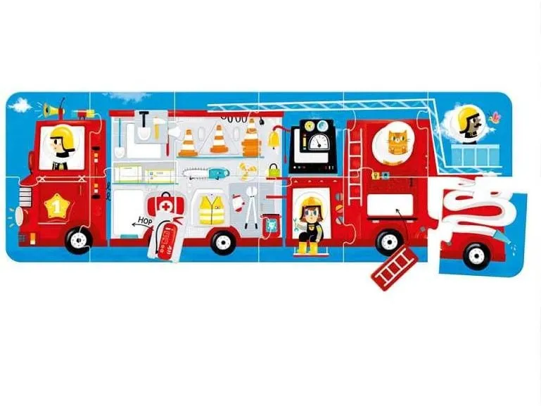 Banana Panda Puzzle Make-a-Match Fire Truck Banana Panda Puzzle Make-a-Match Fire Truck