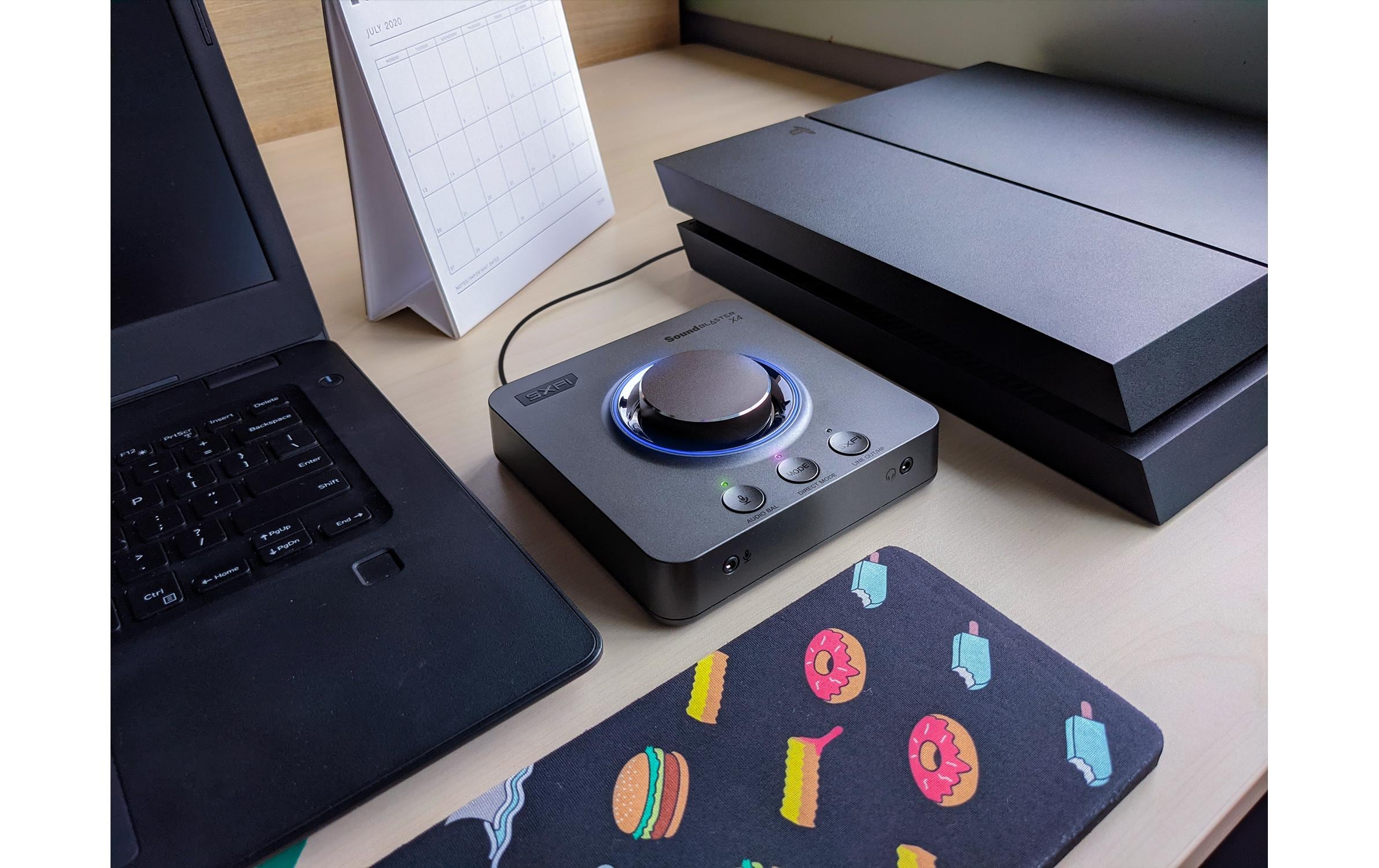 CREATIVE Soundkarte X4 HD 7.1 USB Typ C