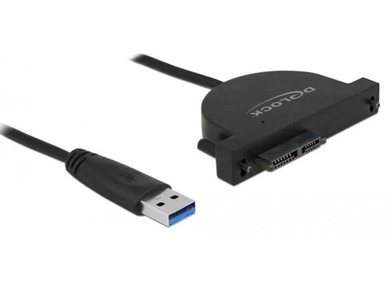 Delock Adapterkabel USB 3.0 Typ-A - Slim SATA 13 Pin Slimline