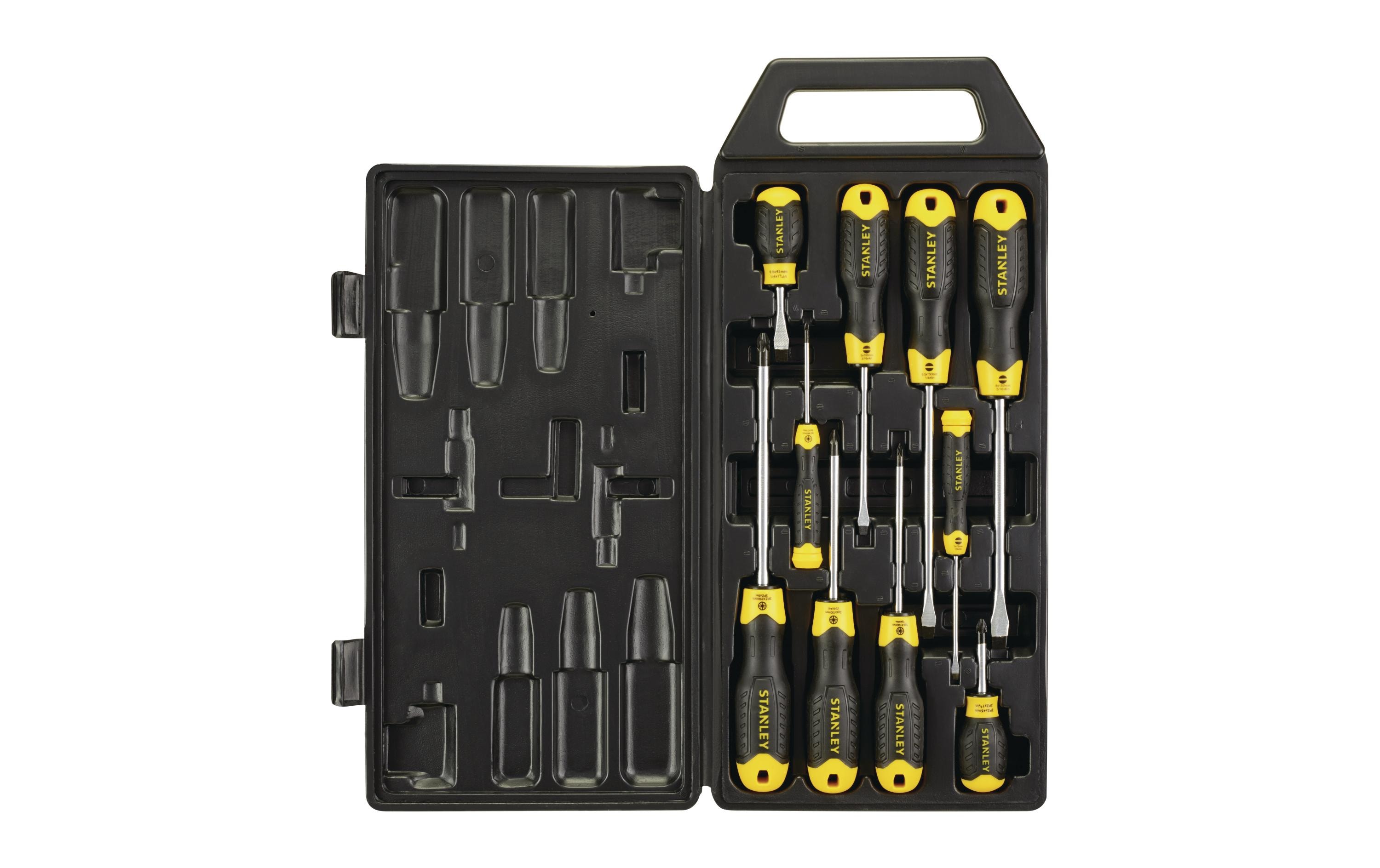 Stanley Schraubenzieher-Set 10-teilig Stanley Schraubenzieher-Set 10-teilig