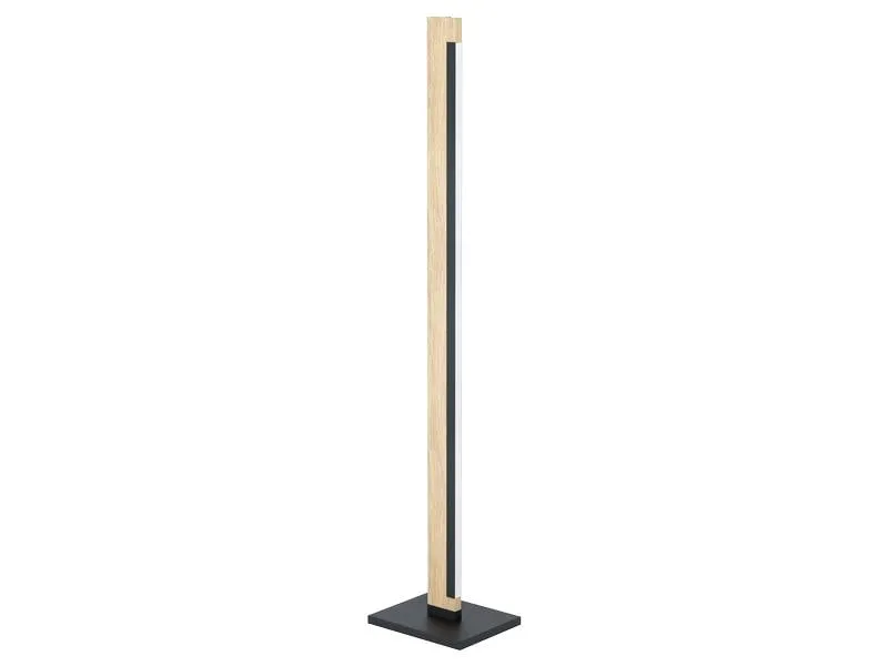 EGLO Leuchten Stehleuchte CAMACHO LED, Holz