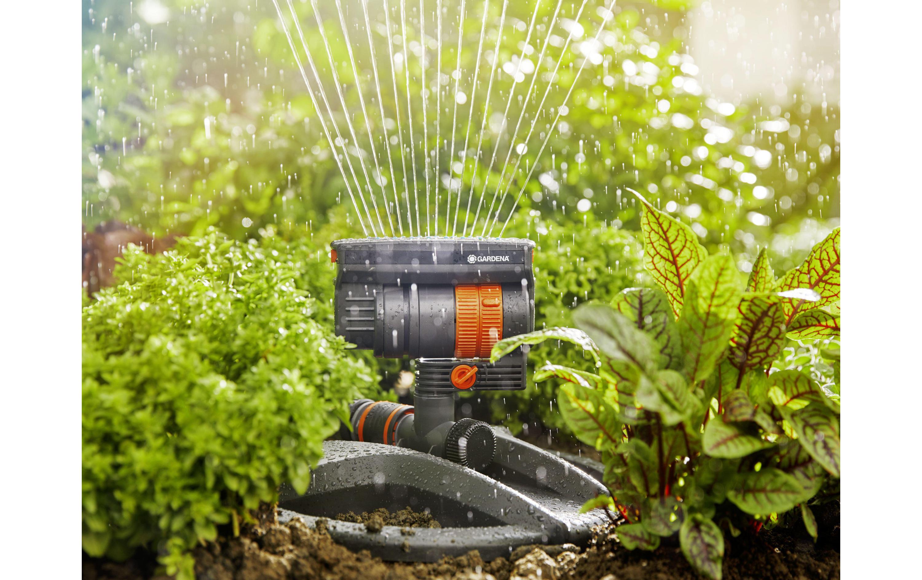 GARDENA Viereckregner AquaZoom compact