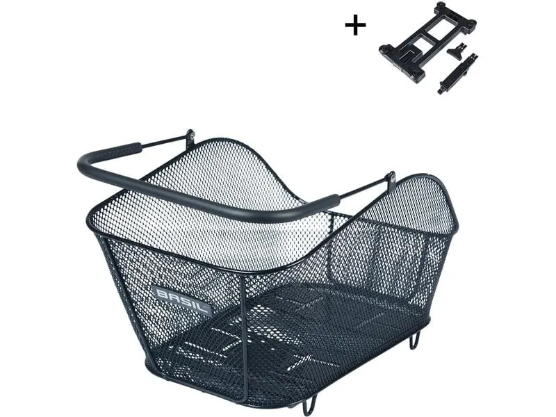 BASIL Velokorb Icon M MultiSystem NX 23 l, schwarz BASIL Velokorb Icon M MultiSystem NX 23 l, schwarz