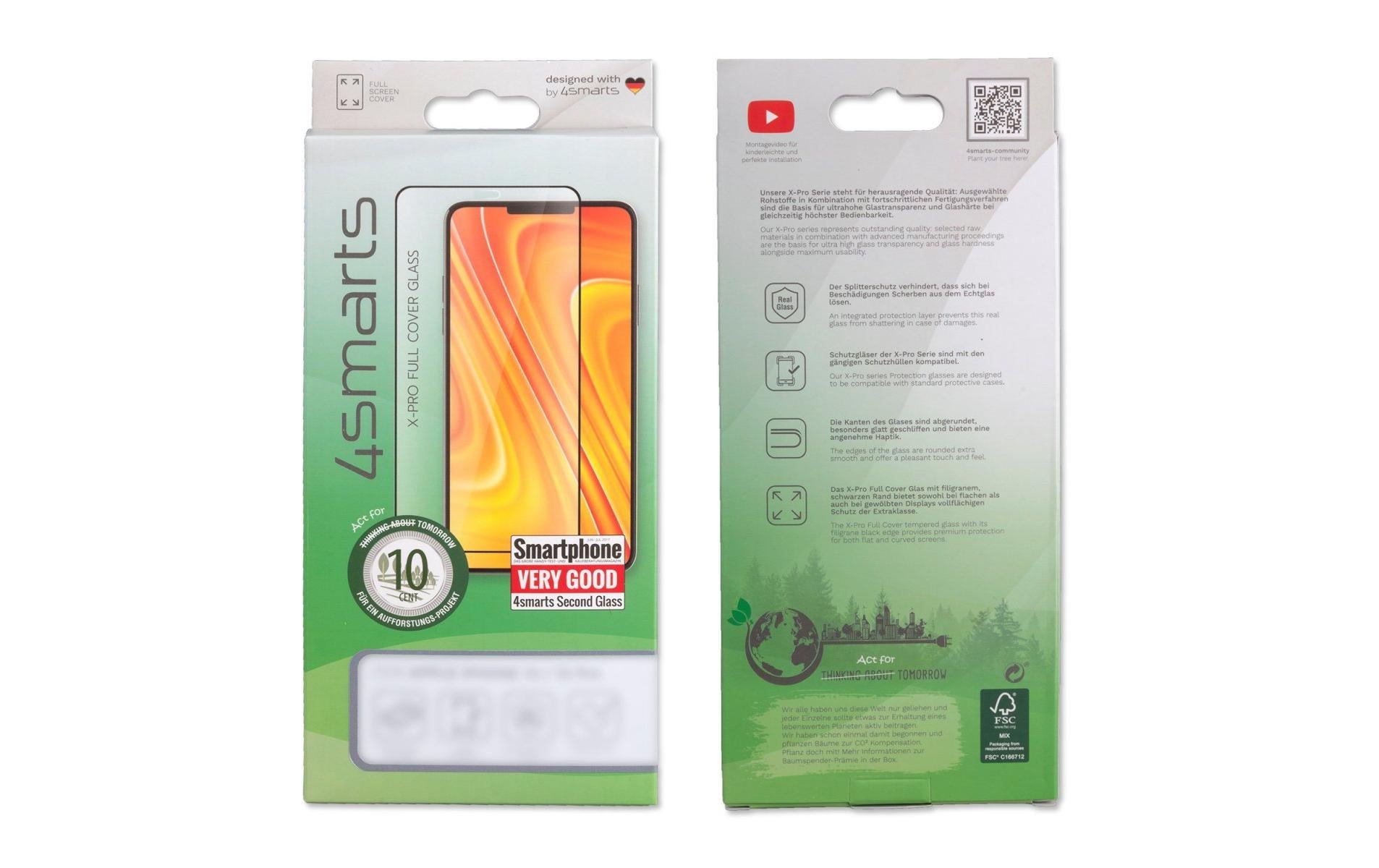 4smarts Displayschutz Second Glass X-Pro Full Ultrasonix Galaxy S22+