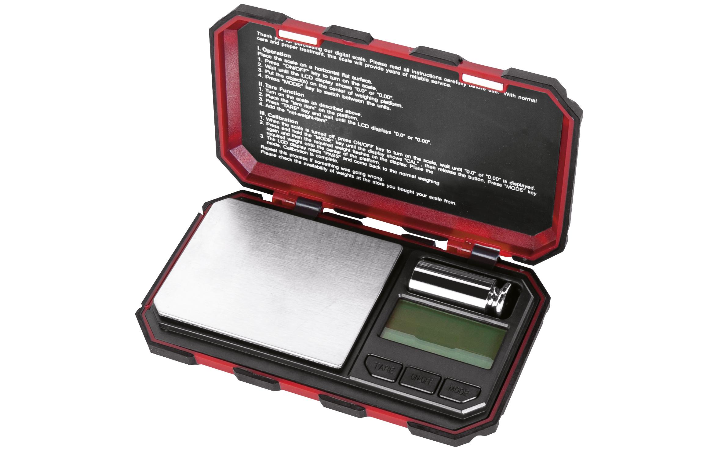 Kraftwerk Mini-Waage mit Eichgewicht