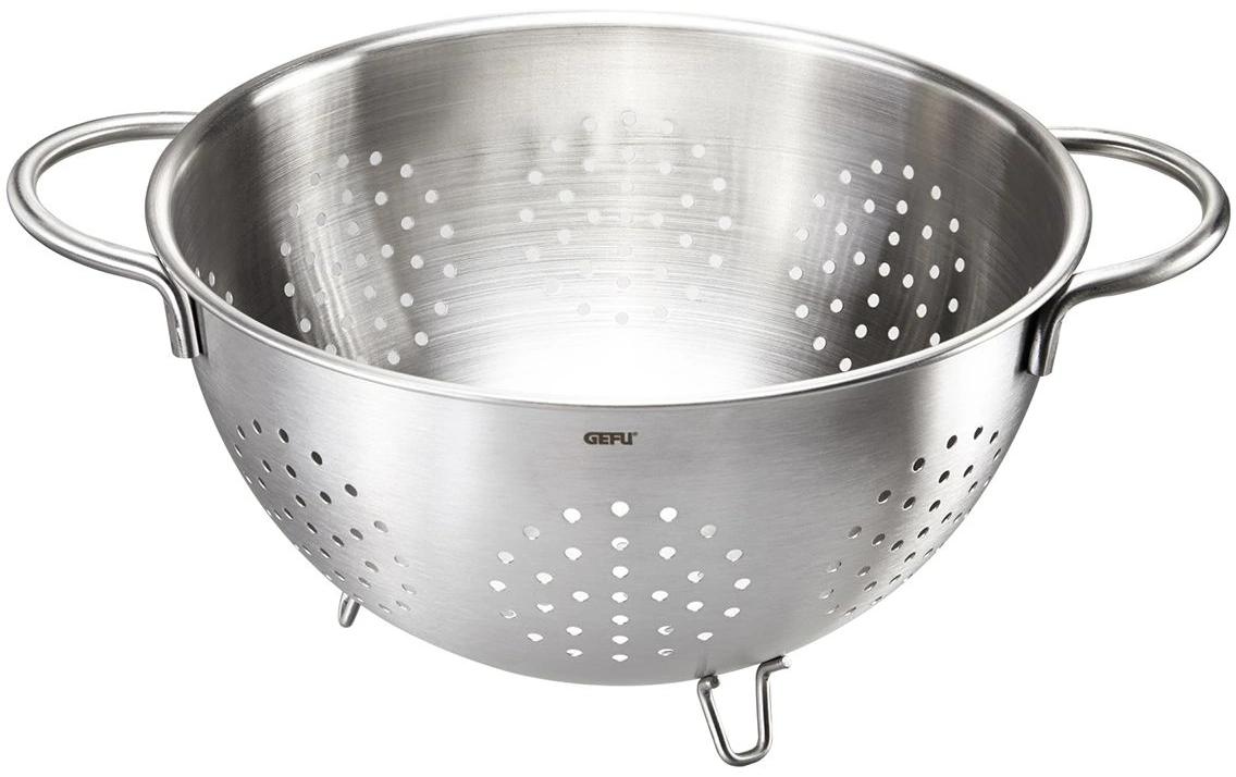 GEFU Abtropfsieb Colino 4 l, Ø 24 cm, Silber