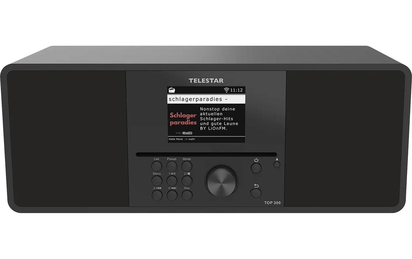 Telestar Internet Radio TOP 300 Schwarz