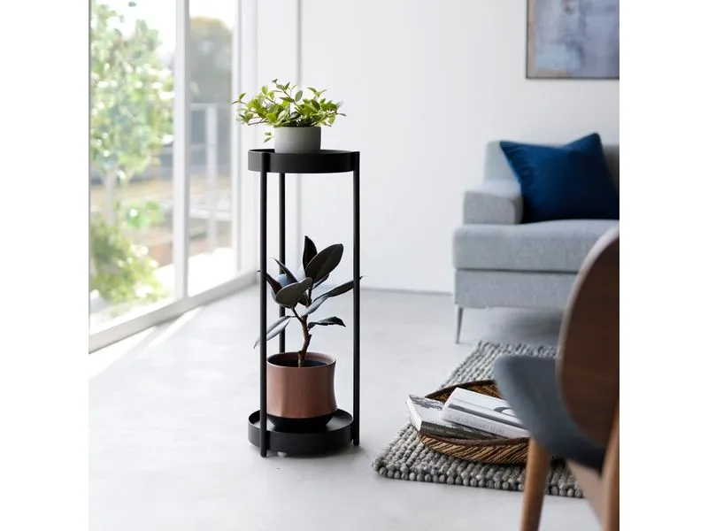 Yamazaki Pflanzenständer Tower 25 x 26.5 x 70 cm Schwarz Yamazaki Pflanzenständer Tower 25 x 26.5 x 70 cm Schwarz