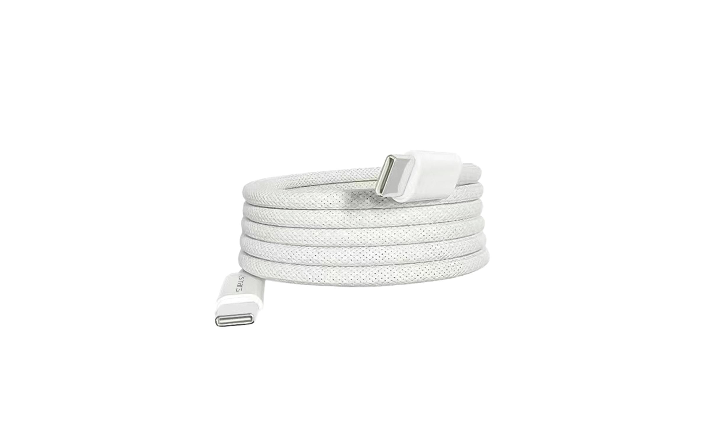4smarts USB-C Magnetisches Kabel RollUp USB C - USB C 1.5 m