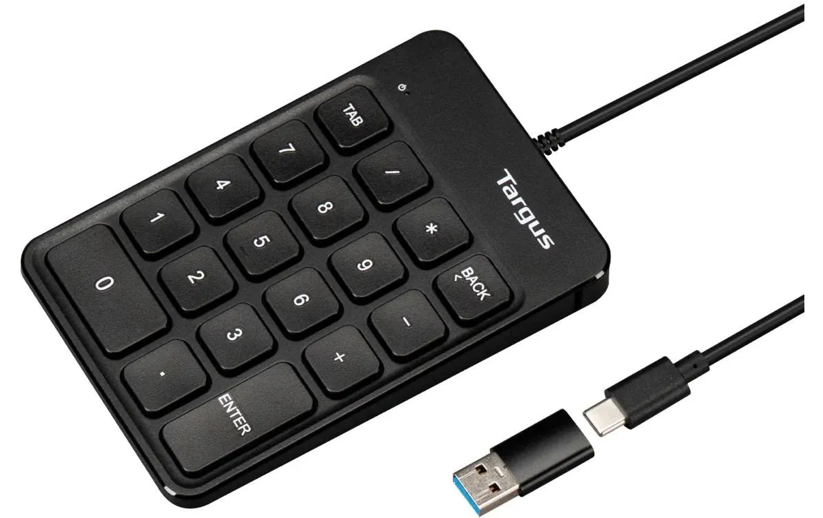 Targus Ziffernblock AKP13GL USB verkabelt