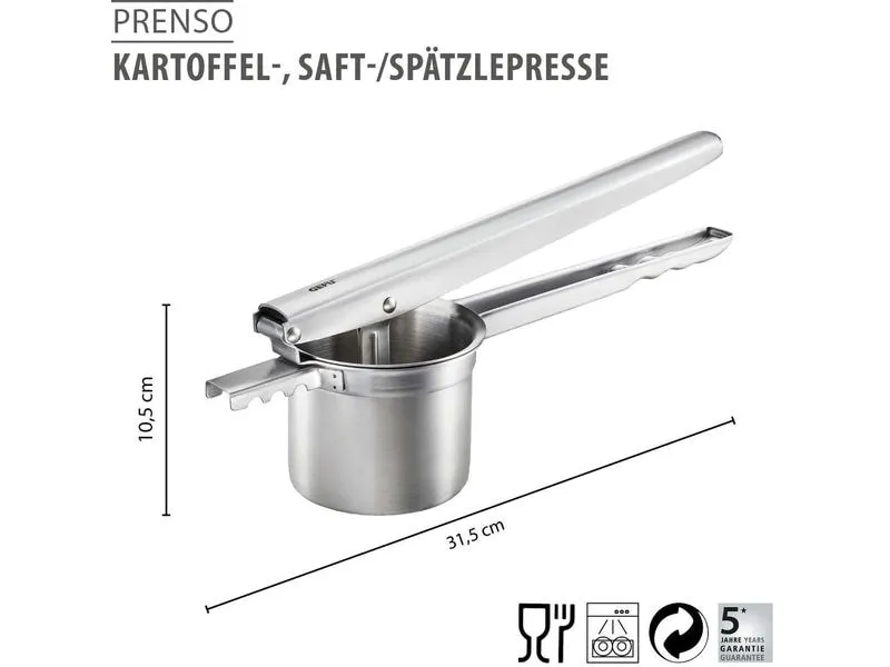 GEFU Kartoffelpresse Prenso Silber GEFU Kartoffelpresse Prenso Silber
