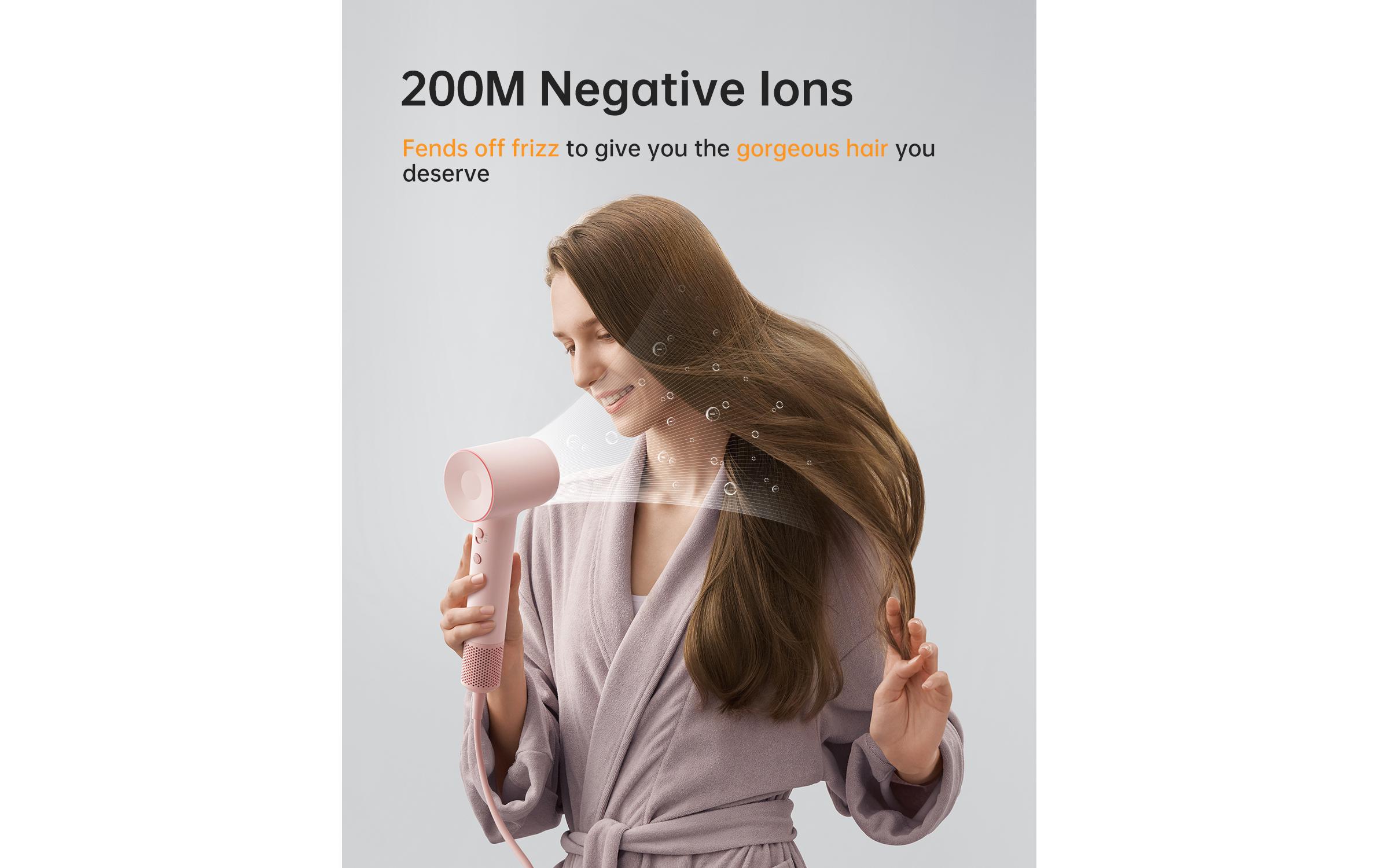 Laifen Haartrockner SE 2 BLA 3 Aufsätze & Magnetanschluss, Rosa Laifen Haartrockner SE 2 BLA 3 Aufsätze & Magnetanschluss, Rosa