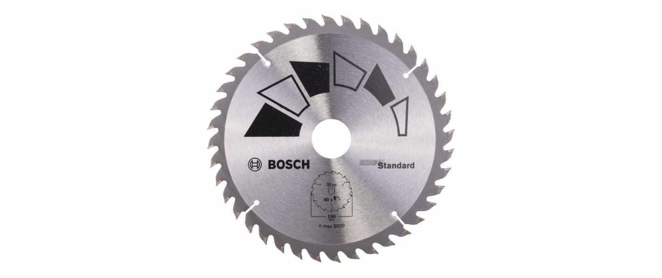 Bosch Kreissägeblatt Standard 190 mm Bosch Kreissägeblatt Standard 190 mm