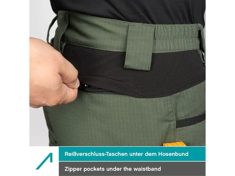 ACE ACE Constructor Herren-Arbeitshose lang Herren Oliv 62 ACE ACE Constructor Herren-Arbeitshose lang Herren Oliv 62