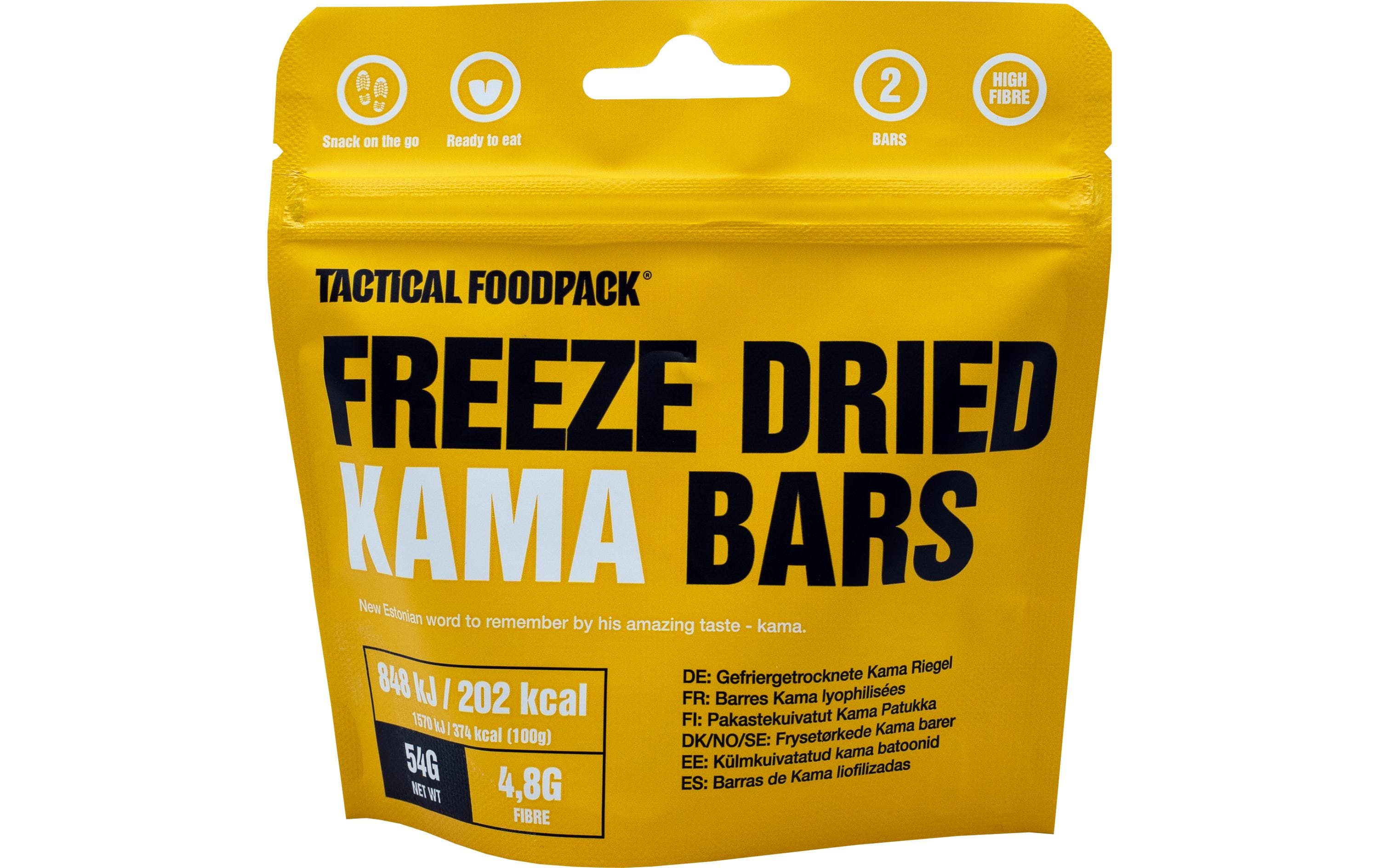 Tactical Foodpack Gefriergetrocknete Kama-Riegel Tactical Foodpack Gefriergetrocknete Kama-Riegel