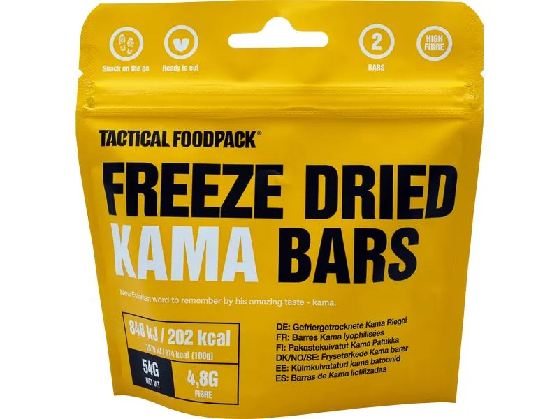 Tactical Foodpack Gefriergetrocknete Kama-Riegel