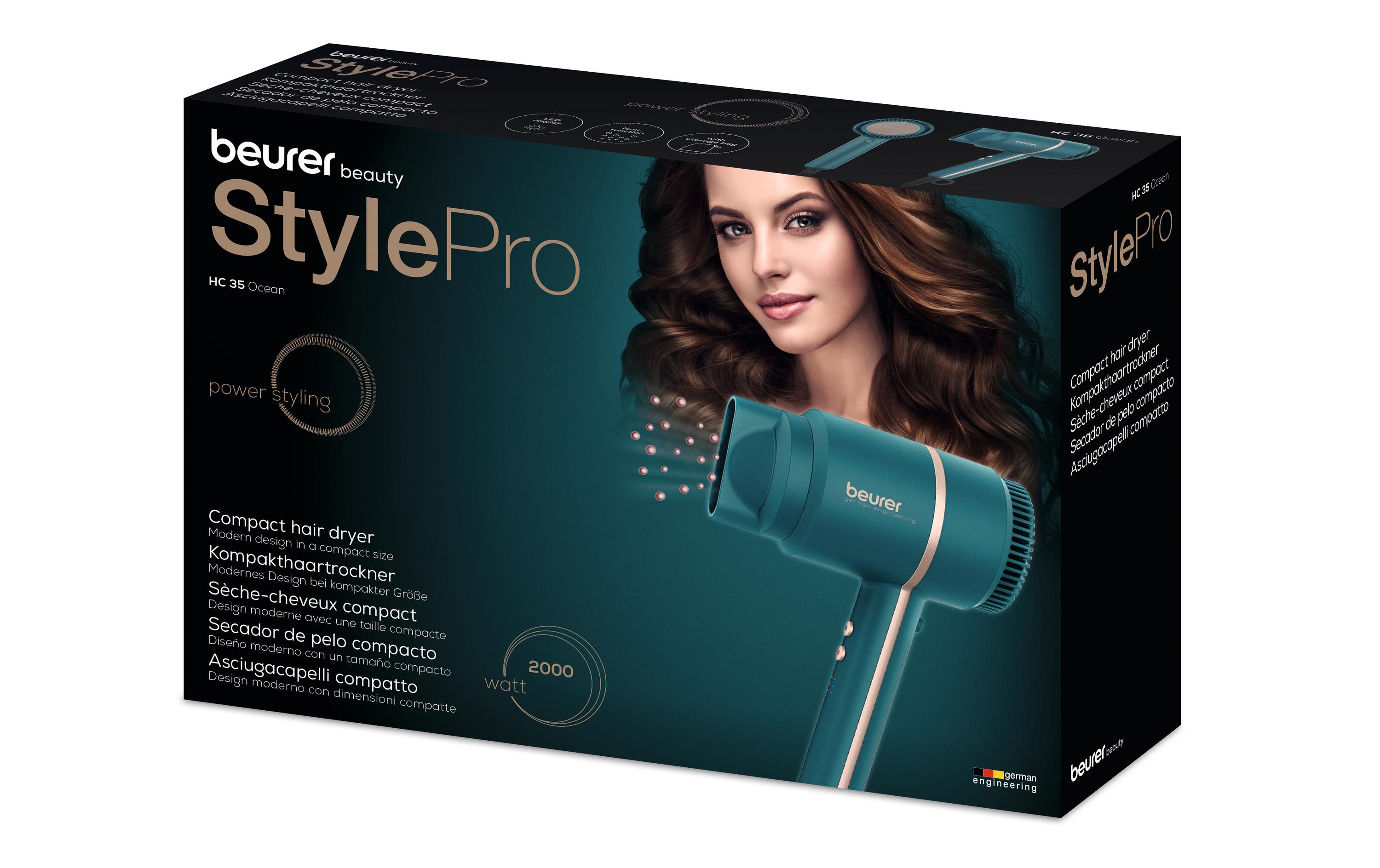 Beurer Haartrockner HC 35 Ocean Türkis