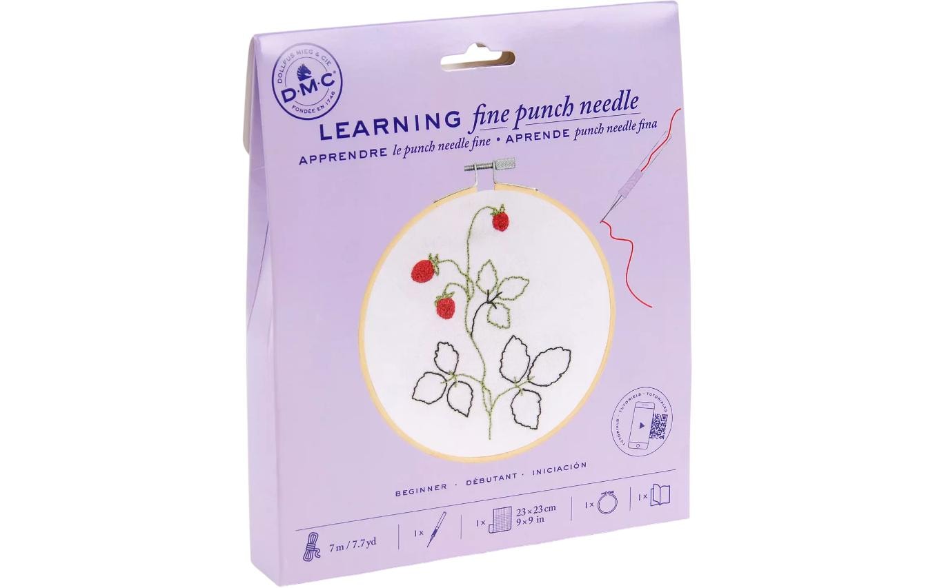 DMC Stickset Starter Kit Erdbeermotiv DMC Stickset Starter Kit Erdbeermotiv