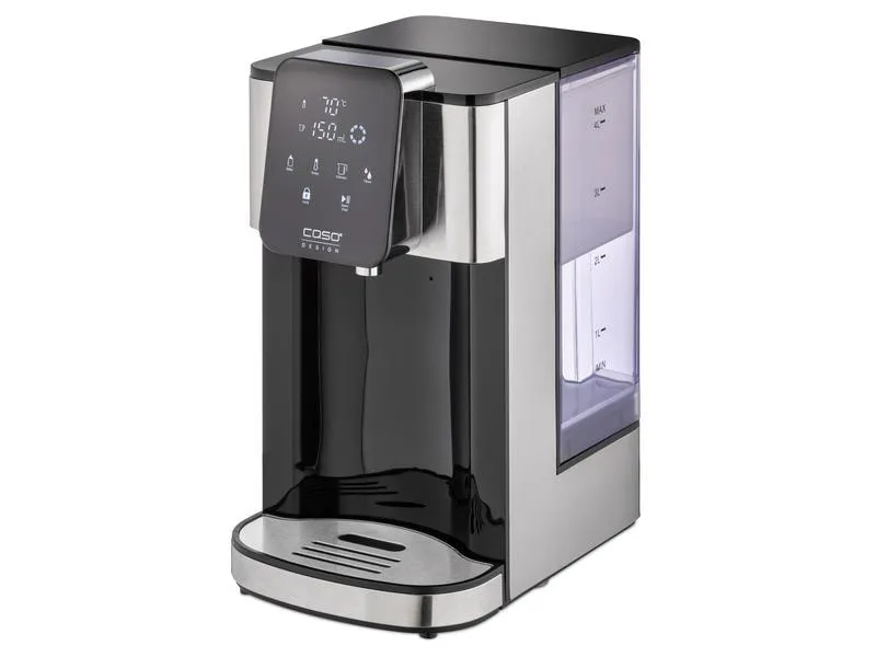 Caso Turbo Heisswasserspender HW 1660 4 l, Schwarz/Silber Caso Turbo Heisswasserspender HW 1660 4 l, Schwarz/Silber
