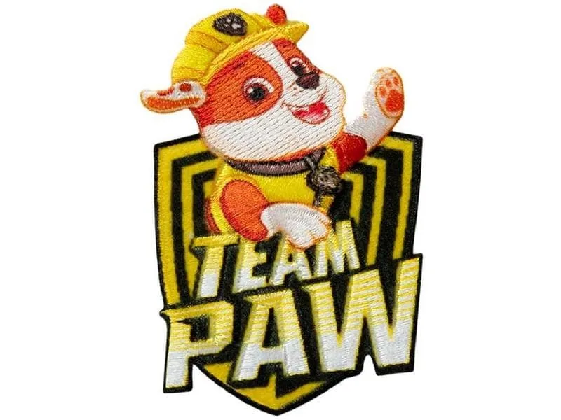 Mono-Quick Aufbügelbild Paw Patrol Rubble Team 1 Stück