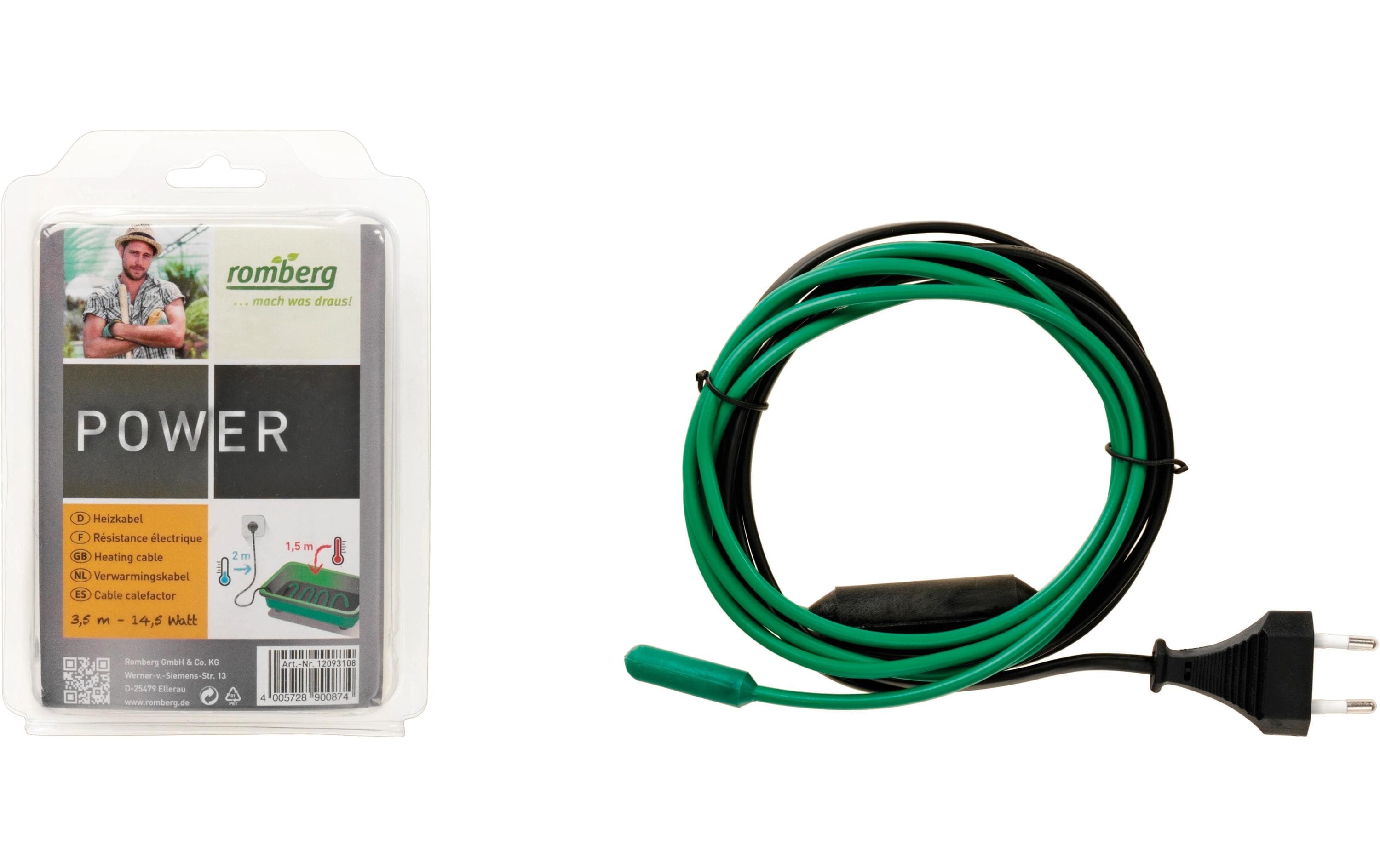 Romberg Heizkabel S 14.5 W 3.5 m