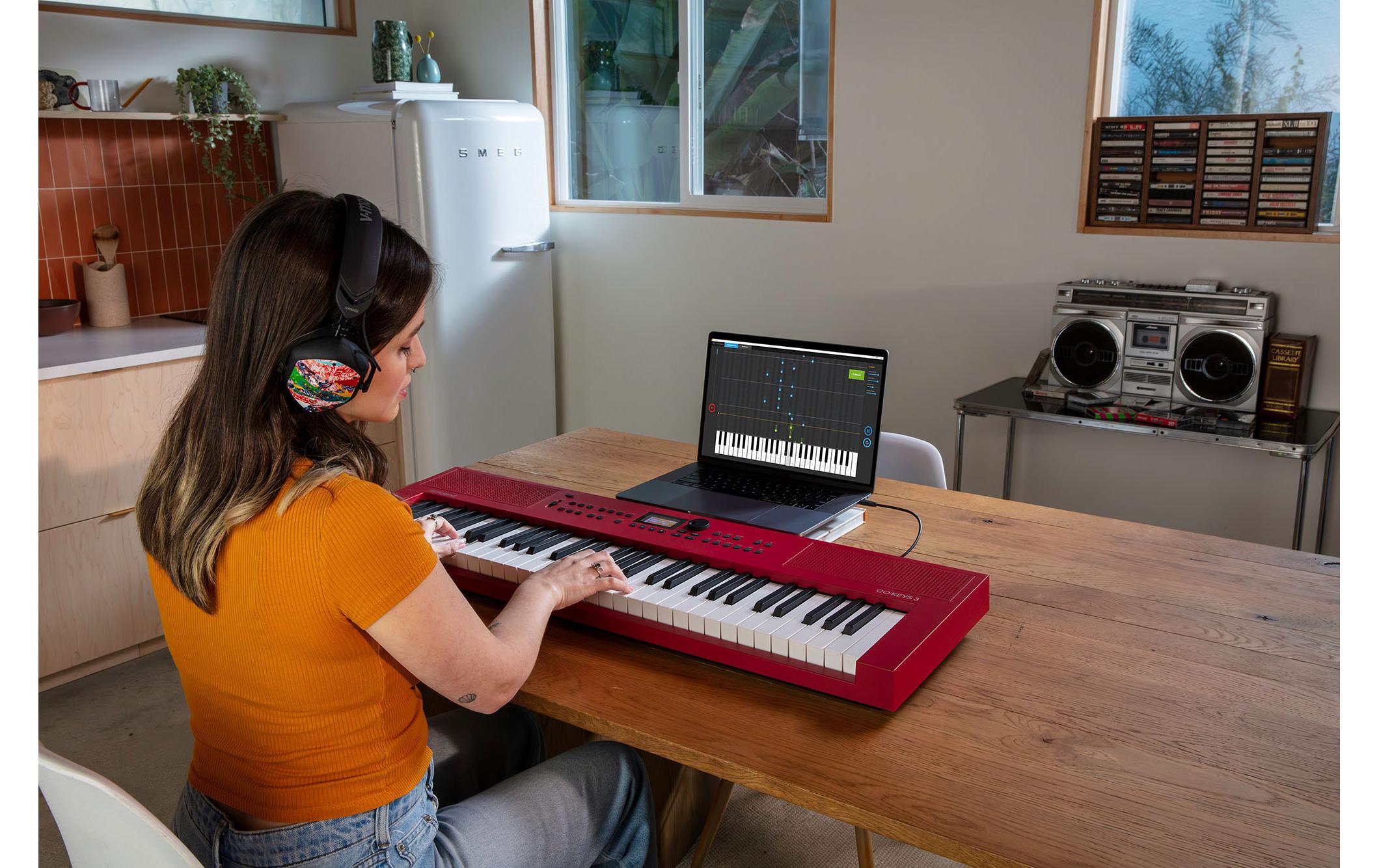 Roland Keyboard GO:KEYS 3 Rot