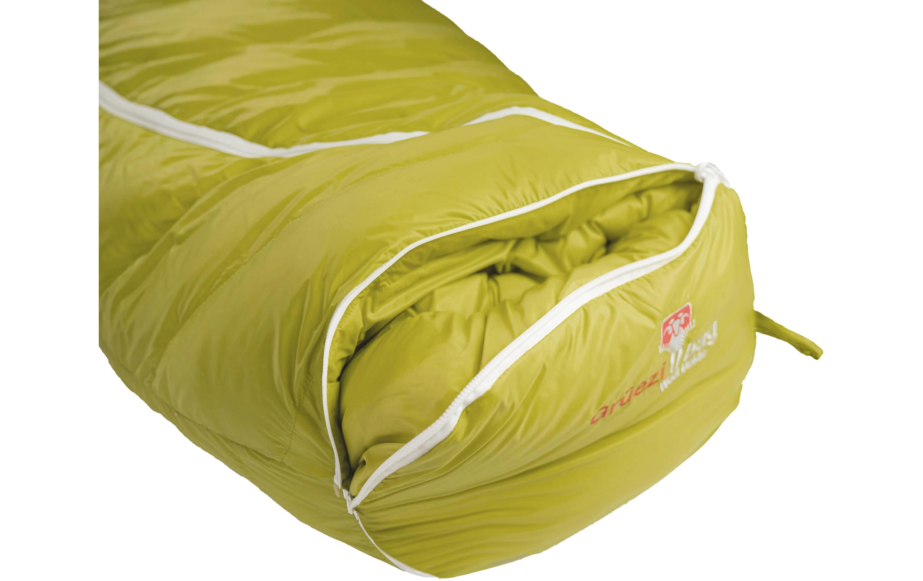 Grüezi Bag Kinderschlafsack Biopod DownWool KidsTeen Citron